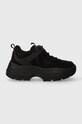 Αθλητικά Guess BISUN2 πλατφόρμα μαύρο FL82BI.ESU12.BLACK