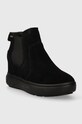 Guess sztyblety zamszowe ROMINA FL8RMN.SUE12.BLACK czarny AW23