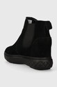 Obuwie Guess sztyblety zamszowe ROMINA FL8RMN.SUE12.BLACK czarny