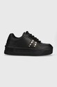 Αθλητικά Guess LEMSTUD πλατφόρμα μαύρο FL8MMS.ELE12.BLACK