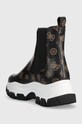 Obuwie Guess sneakersy BESONA FL8BEO.FAL12.BROCR brązowy