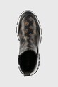 Guess sneakersy BESONA brązowy FL8BEO.FAL12.BROCR