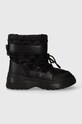 Čizme za snijeg Guess DRERA imitacija zrnate kože crna FL8DRA.FAL10.BLACK