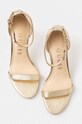 Kožené sandály Guess KABAIL3 FL8KIL.LEA03.PLATI zlatá