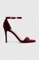 Σανδάλια Guess KABAIL στιλέτο μπορντό FL8KLI.FAB03.BORDE