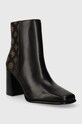 Nízké kozačky Guess YORK FL8YOK.LEP10.BROCR černá AW23