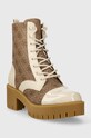 Guess stivali da motociclista WALKUP FL8WAP.FAL10.BEIBR beige AW23