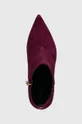 burgundské Semišové topánky Guess BRAYAN