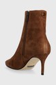Încălțăminte Guess cizme din piele intoarsa BRAYAN FL8BRN.SUE10.BROWN maro