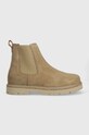 Велурени боти челси Birkenstock Highwood без изолация бежов 1025737