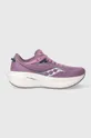 фіолетовий Бігові кросівки Saucony Triumph 21 Жіночий