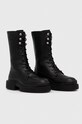 Armani Exchange bokacsizma XDN028.XV748.K001 fekete AW23