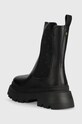 Obuwie Chiara Ferragni sztyblety skórzane CF3249.001 czarny