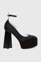 Chiara Ferragni decolletè tessile nero CF3240.001