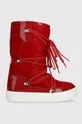 crvena Čizme za snijeg Chiara Ferragni Ženski
