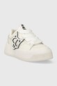 Usnjene superge Naked Wolfe City City.White bela AW23