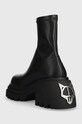 Obuwie Naked Wolfe botki Secret Secret.Black czarny