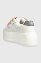 Încălțăminte Naked Wolfe sneakers Slider Slider.White alb