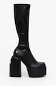 Čizme Naked Wolfe Spice bez kopčanja crna Spice.Black.Stretch