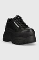 Кожаные кроссовки Naked Wolfe Sprinter Sprinter.Black чёрный AW23