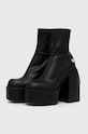 Naked Wolfe botki Sugar Sugar.Black czarny AW24