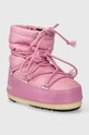 Μπότες χιονιού Moon Boot LIGHT LOW NYLON 14600100.004 ροζ AW23