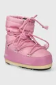 Moon Boot cizme de iarnă LIGHT LOW NYLON roz
