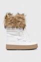 Sněhule Moon Boot LTRACK MONACO LOW WP imitace kůže bílá 24500600.002