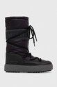 Moon Boot śniegowce LTRACK HIGH NYLON WP syntetyczny czarny 24500700.001