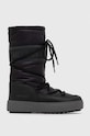 Moon Boot śniegowce LTRACK HIGH NYLON WP syntetyczny czarny 24500700.001
