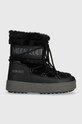 Moon Boot śniegowce LTRACK FAUX FUR WP syntetyczny czarny 24501300.001