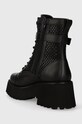 Scarpe Liu Jo stivaletti alla caviglia in pelle FLAIR 03 SF3015PX39522222 nero