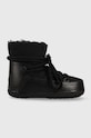 Kožne cipele za snijeg Inuikii CLASSIC na vezanje crna 75101.007.Black