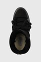 Kožené snehule Inuikii CLASSIC WEDGE čierna 75203.005.Black