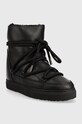 Кожаные сапоги Inuikii FULL LEATHER WEDGE 75203.087.Black чёрный AW23