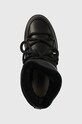 Кожаные сапоги Inuikii FULL LEATHER WEDGE чёрный 75203.087.Black