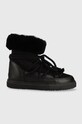Кожаные сапоги Inuikii CLASSIC HIGH с утеплением чёрный 75207.005.Black