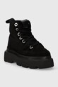 Čizme za snijeg od brušene kože Inuikii Matilda Shearling 35203.028.Black crna AW23