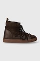 Čizme za snijeg od brušene kože Inuikii Classic bez kopčanja smeđa 55102.001.DBrown