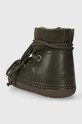 Obuv Kožené snehule Inuikii Classic 75101.007.Olive zelená