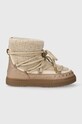 Inuikii bőr hótaposó Curly Rock nappa bőr bézs 75102.076.Beige