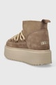 Взуття Замшеві чоботи Inuikii Classic Low Platform 75104.105.Beige бежевий