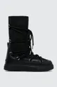 μαύρο Δερμάτινες μπότες χιονιού Inuikii Classic High Laced Γυναικεία