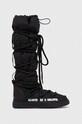 Sněhule Inuikii Puffer Print High přírodní kůže černá 75107.232.Black