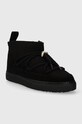Semišové sněhule Inuikii Classic Low 75202.006.Black černá AW23