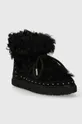 Δερμάτινες μπότες χιονιού Inuikii Long Curly μαύρο