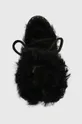 crna Kožne čizme za snijeg Inuikii Long Curly