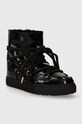 Inuikii śniegowce skórzane Full Leather Naplack 75202.094.Black czarny AW23