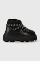 Snehule Inuikii Endurance Puffer usňová koža čierna 75202.120.Black