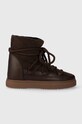 Usnjene snežke Inuikii Classic Wedge Raven rjava 75203.005.DBrown